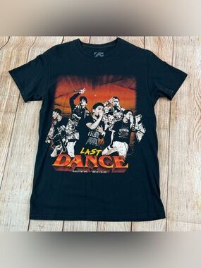 Big Bang Last Dance 2017 Concert Tour T Shirt K Pop Boy Band Size Small
